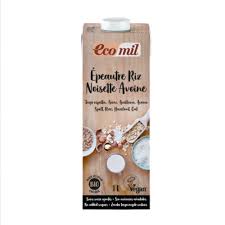 MANNAVITA-Boisson Riz-Epeautre-Noisette-Avoine Ecomil 1L